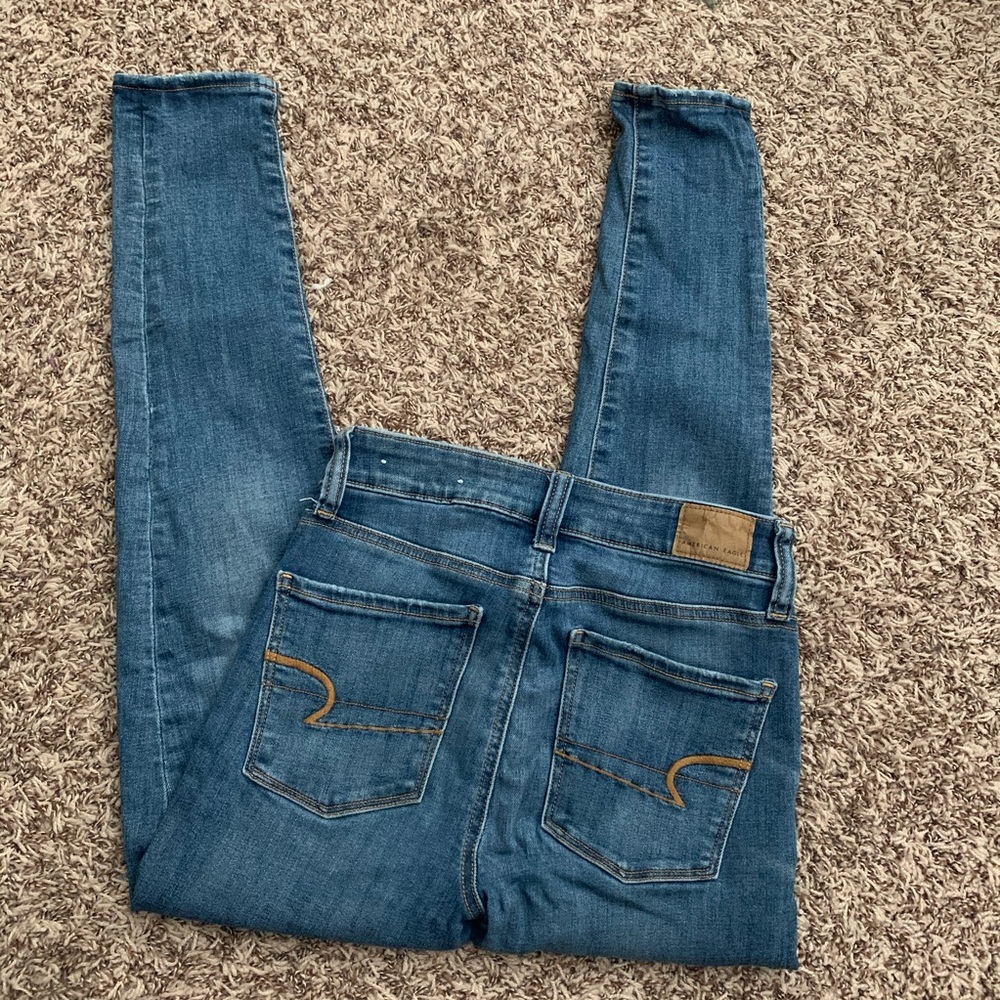 American Eagle Hi-rise Crop